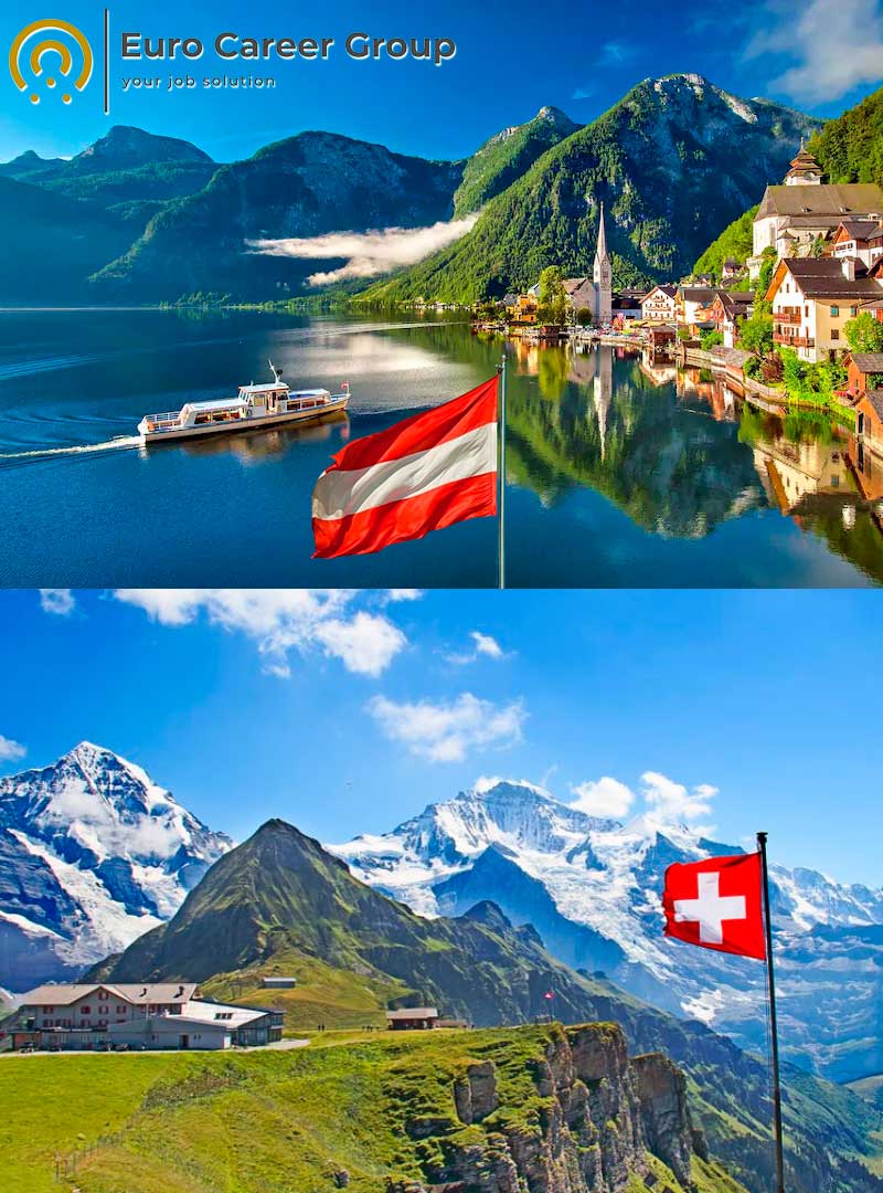 Austria y Suiza: Similitudes y diferencias 2024 ¿Donde trabajar y vivir?